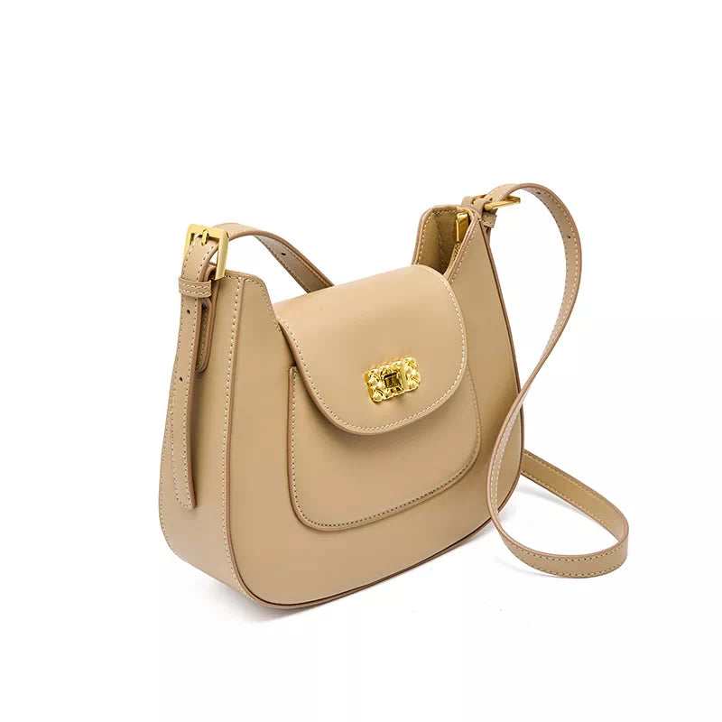 Top-rated designers for luxury leather saddle bags with double straps