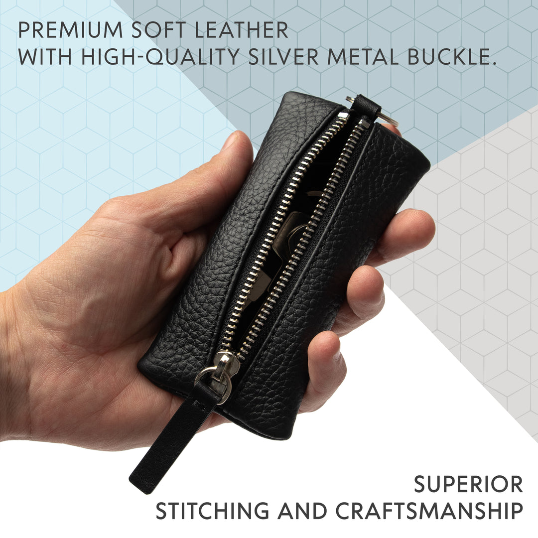 car key wallet holder Black