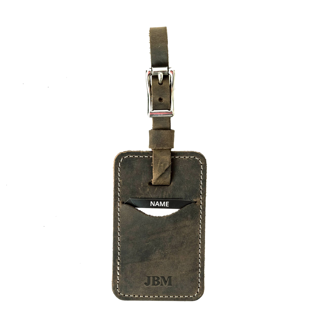 Leather Luggage Tag