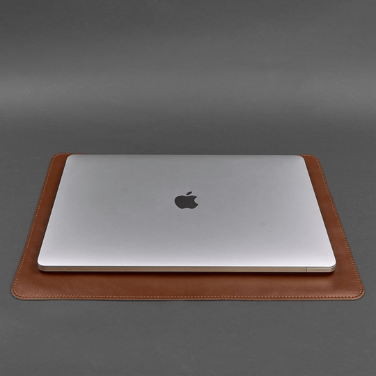 Personalized Leather Desk Set - Laptop Mat, Mouse Pad, and Pen Cup - Leather Purse Backpack