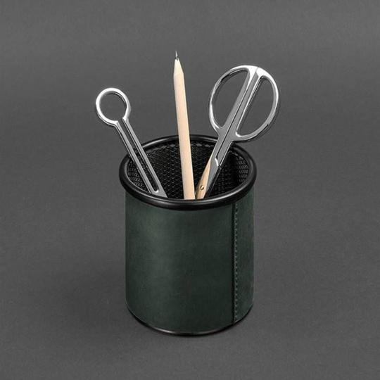 leather pen holder for desk