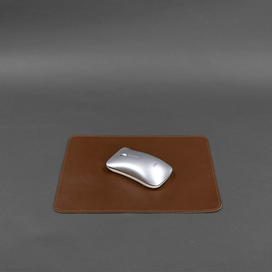 Personalized Leather Desk Set - Laptop Mat, Mouse Pad, and Pen Cup - Leather Purse Backpack