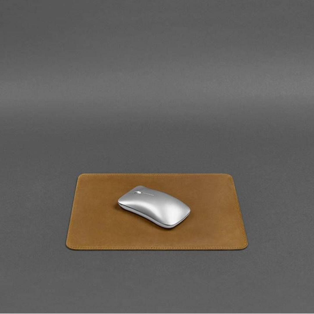Minimalistic Leather Mouse Pad - Leather Purse Backpack
