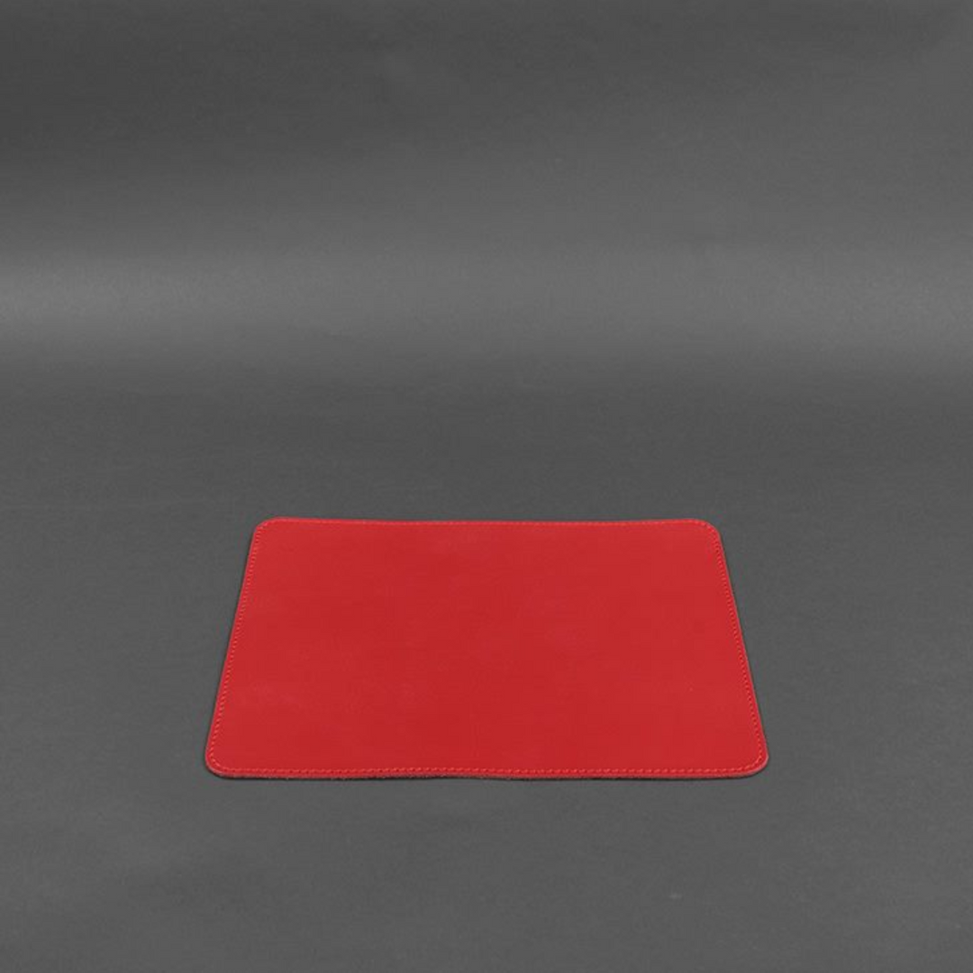 Custom leather mouse pad