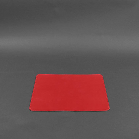 Custom leather mouse pad