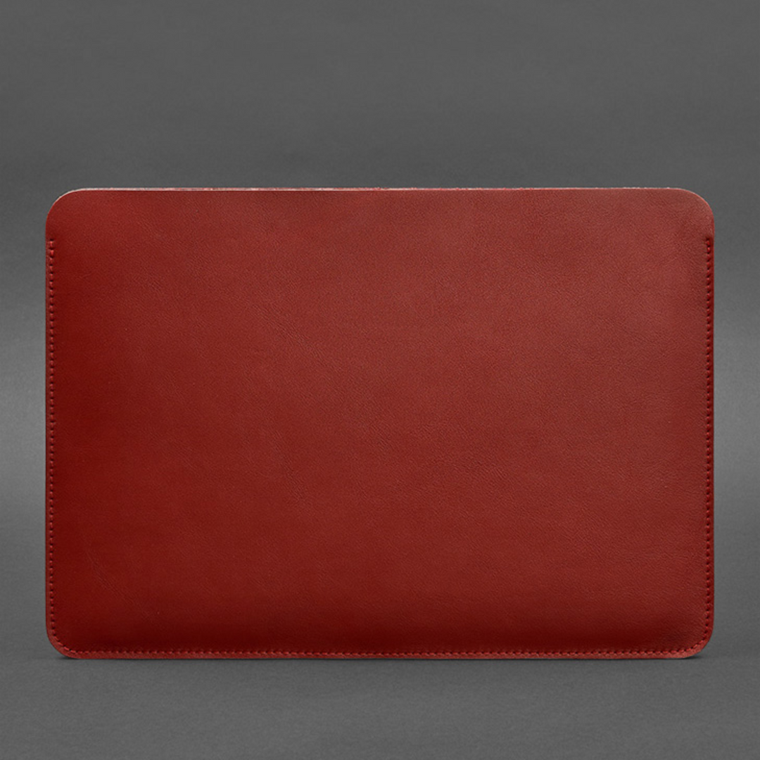 Apple Leather Macbook Sleeve 13 Inch, High Quality Leather