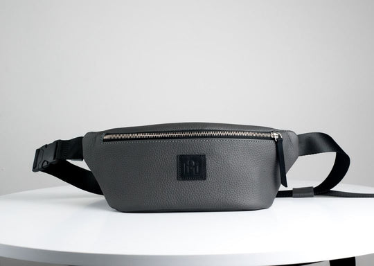 leather bum bag