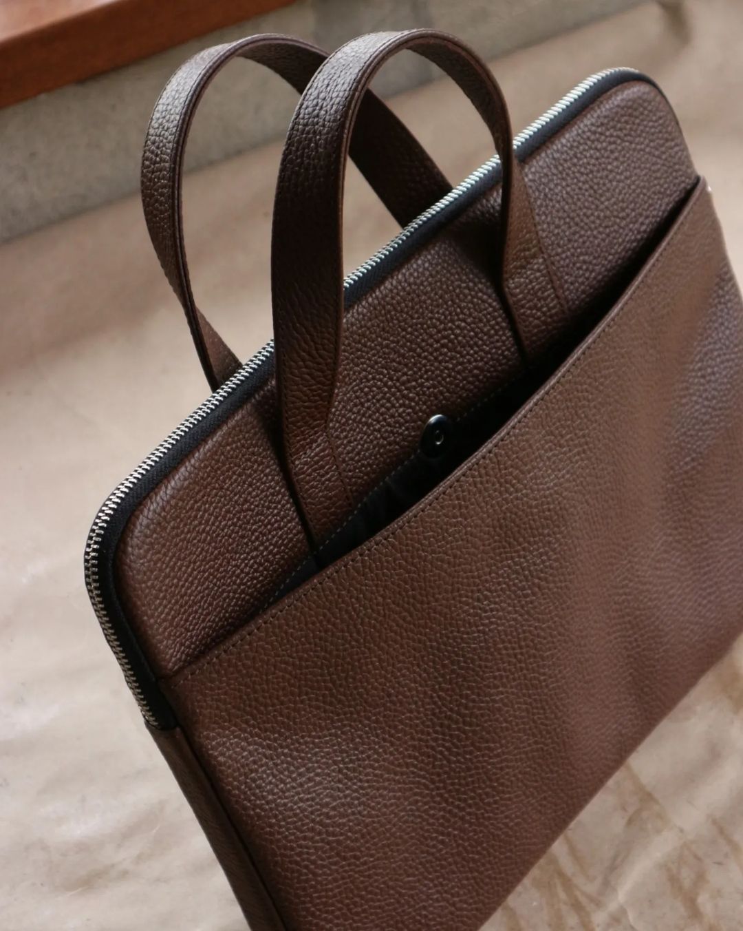 Laptop Bag For MacBook Briefcase, Leather Case For MacBook - Leather Purse Backpack
