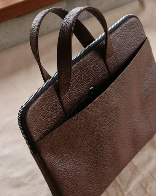 Laptop Bag For MacBook Briefcase, Leather Case For MacBook - Leather Purse Backpack