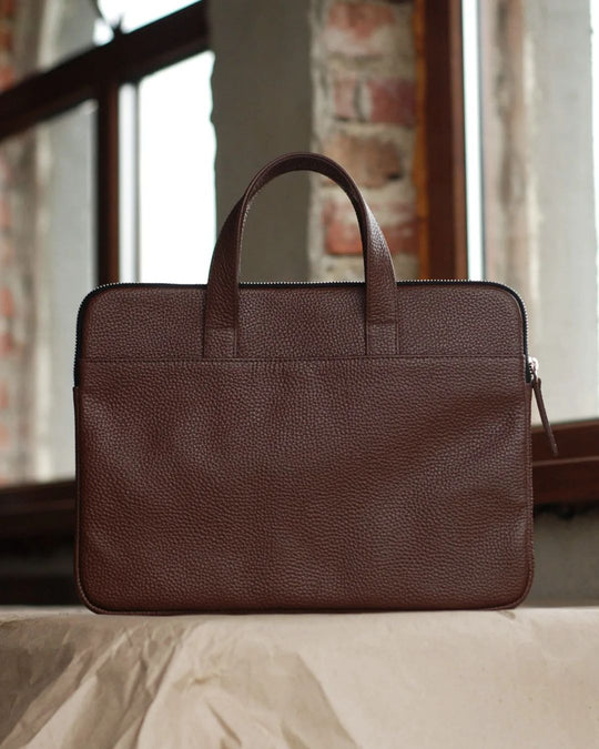 Laptop Bag For MacBook Briefcase, Leather Case For MacBook - Leather Purse Backpack