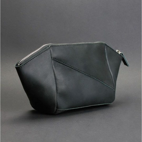 Leather Makeup Bag