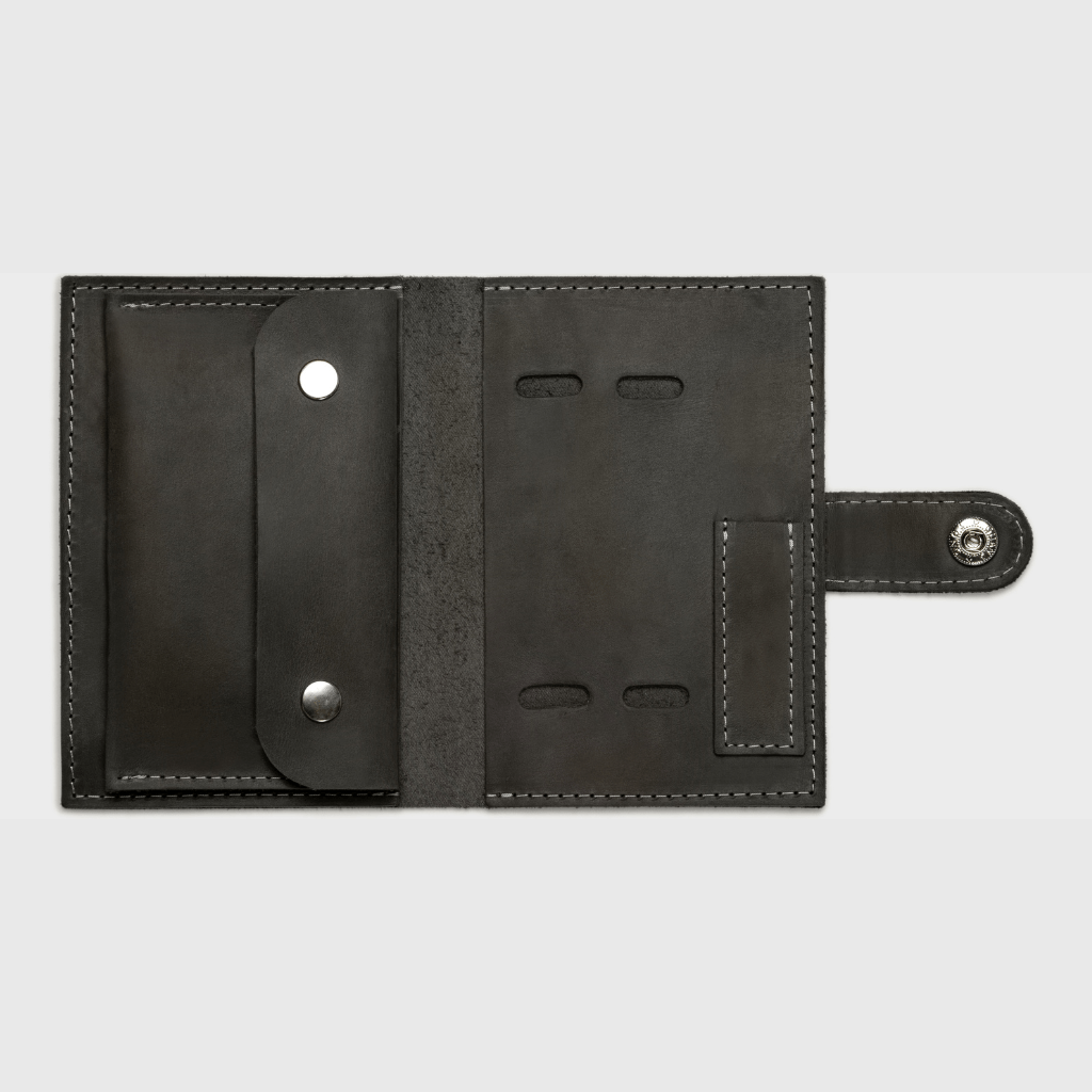 leather watch display case