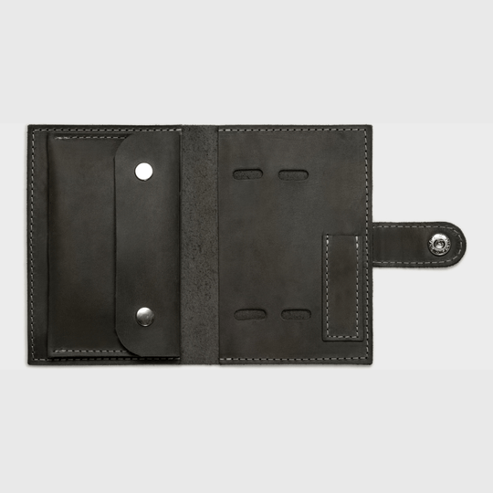 leather watch display case