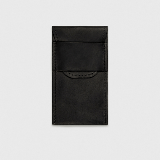 Leather Watch Case Black
