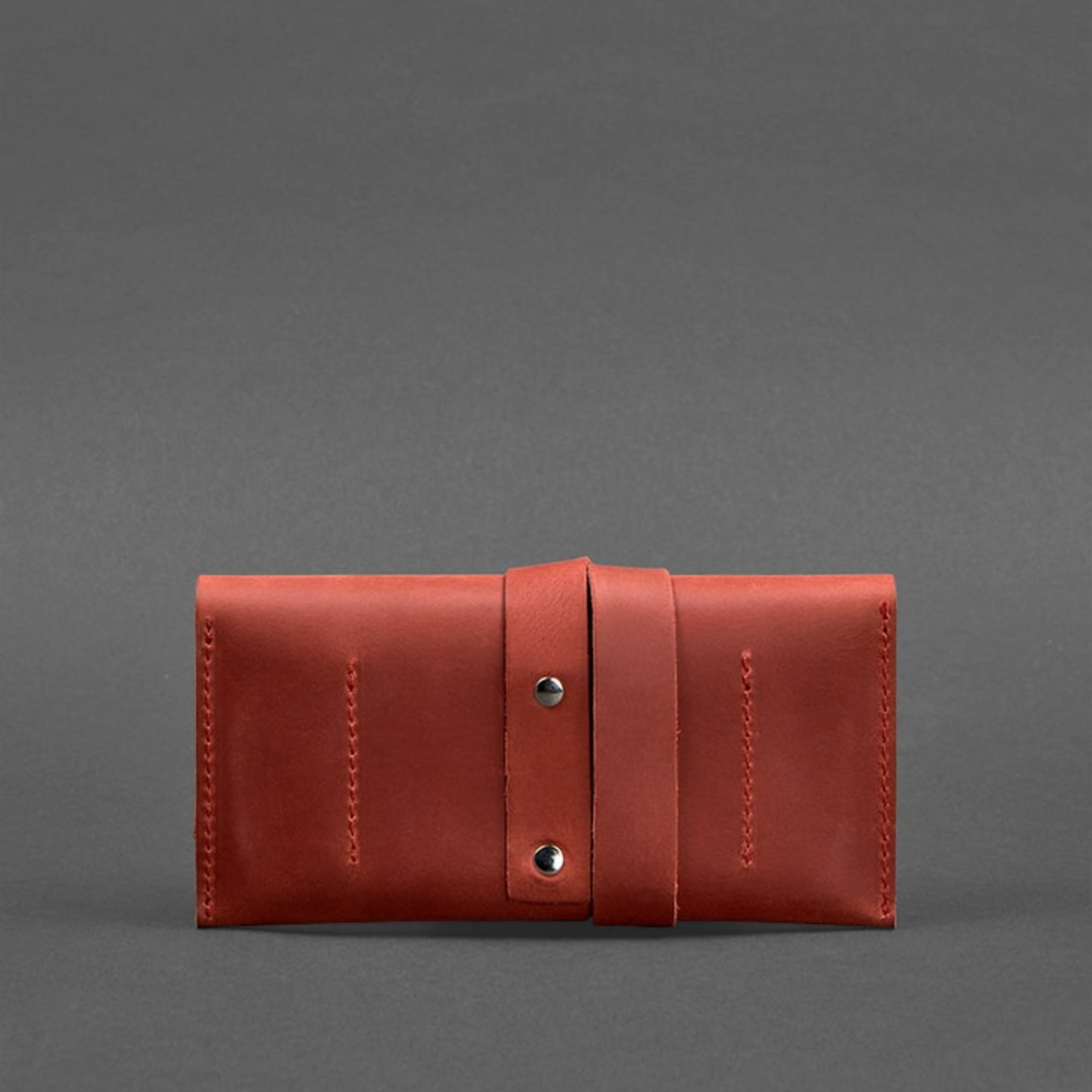 Leather crossbody phone bag