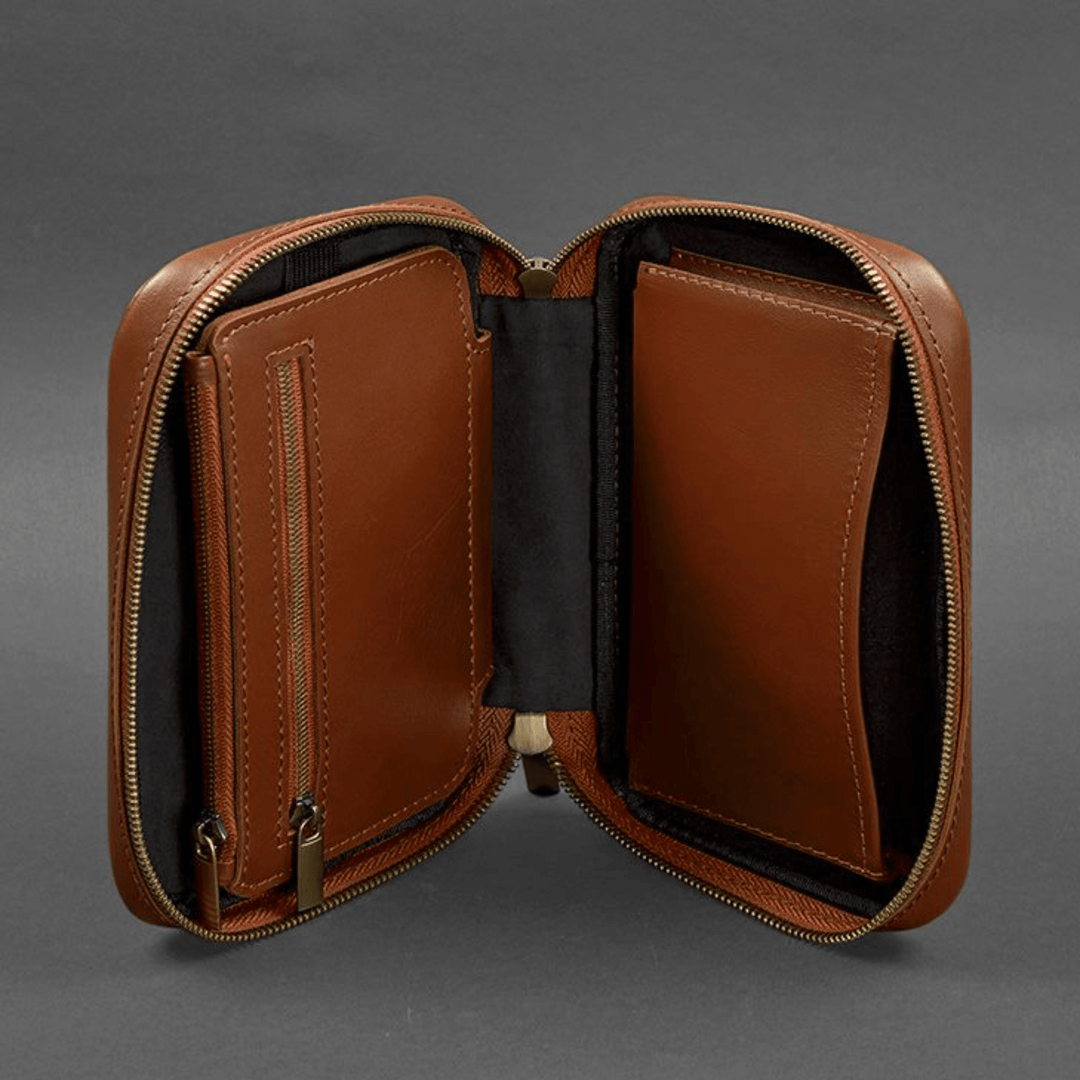 Leather washroom Bag For Men