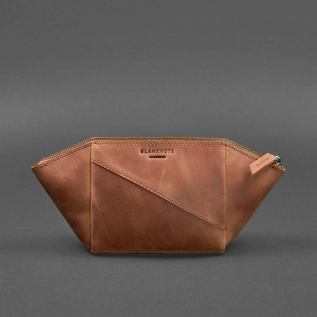 genuine leather toiletry bag