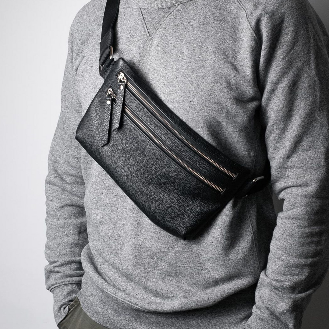 Genuine Leather Handmade Crossbody Men Bag