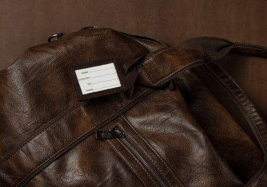 Best leather luggage tags