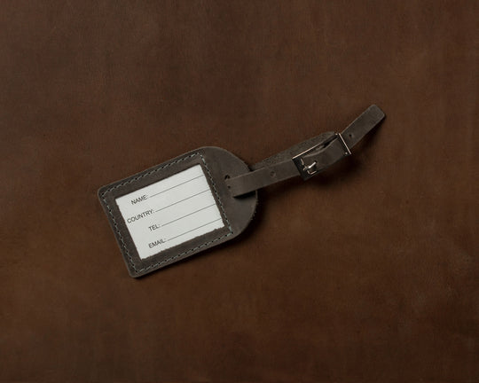 Leather Travel Luggage Tags