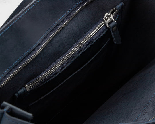 Personalized Leather Tote Bag