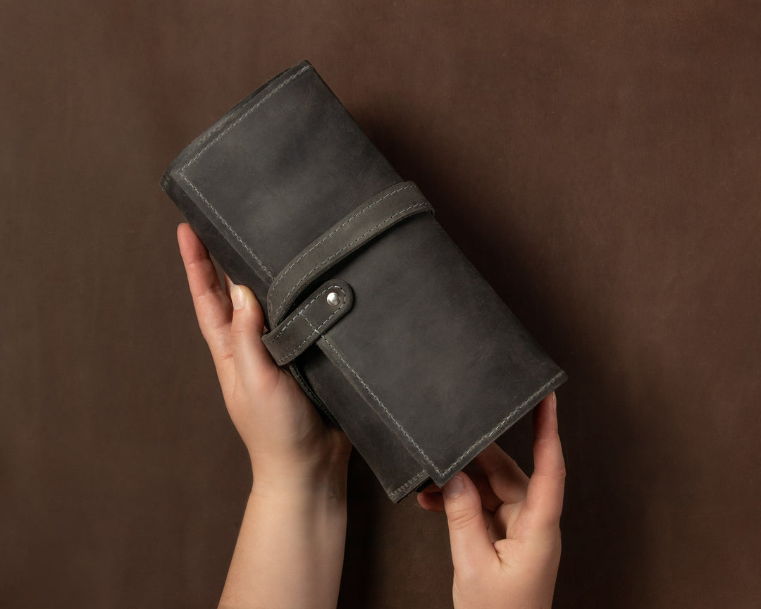 Leather Ring Organizer