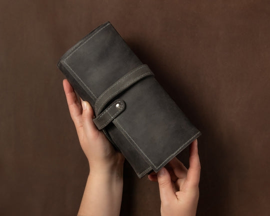 Leather Ring Organizer
