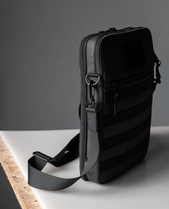 Mens crossbody bag leather