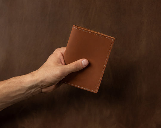 Leather Passport Wallet Personalized
