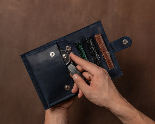 leather case for pocket watch