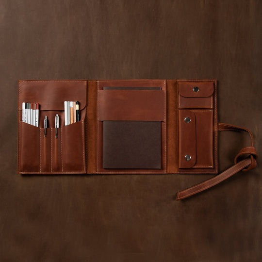Leather Tool Roll Case