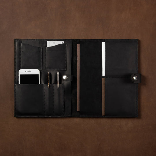Handmade Leather Document Organizer