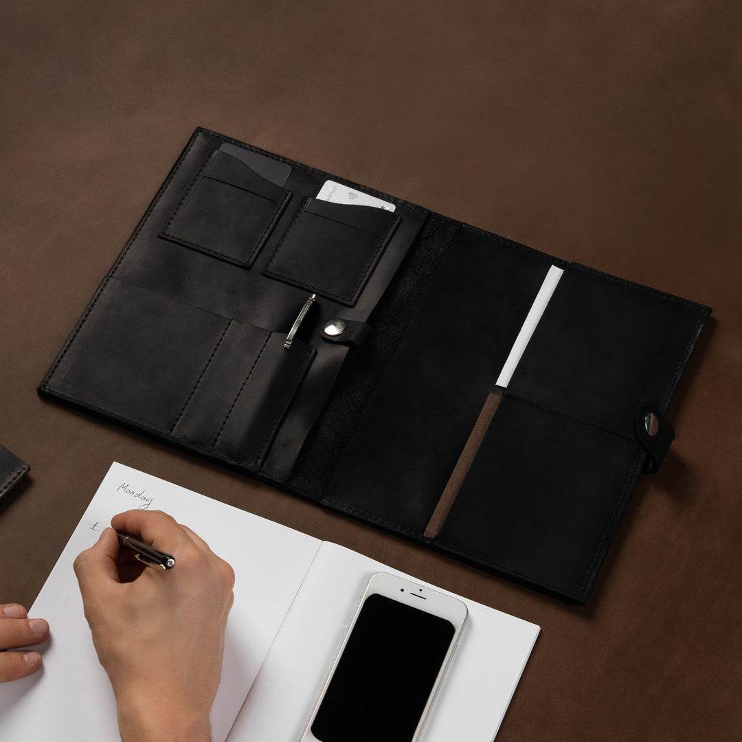 Personalized leather Portfolio