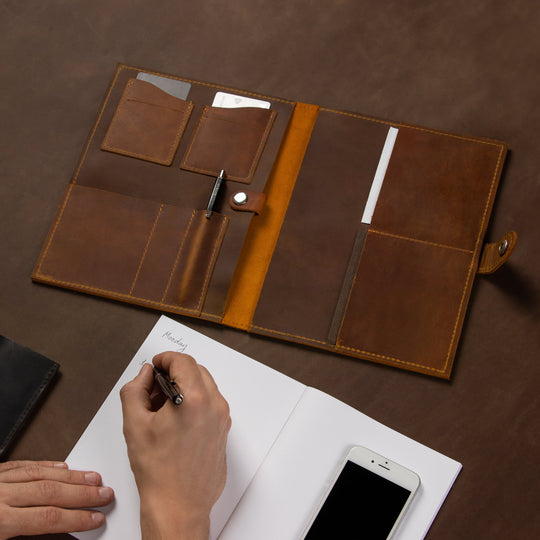 Padfolio with Business Card