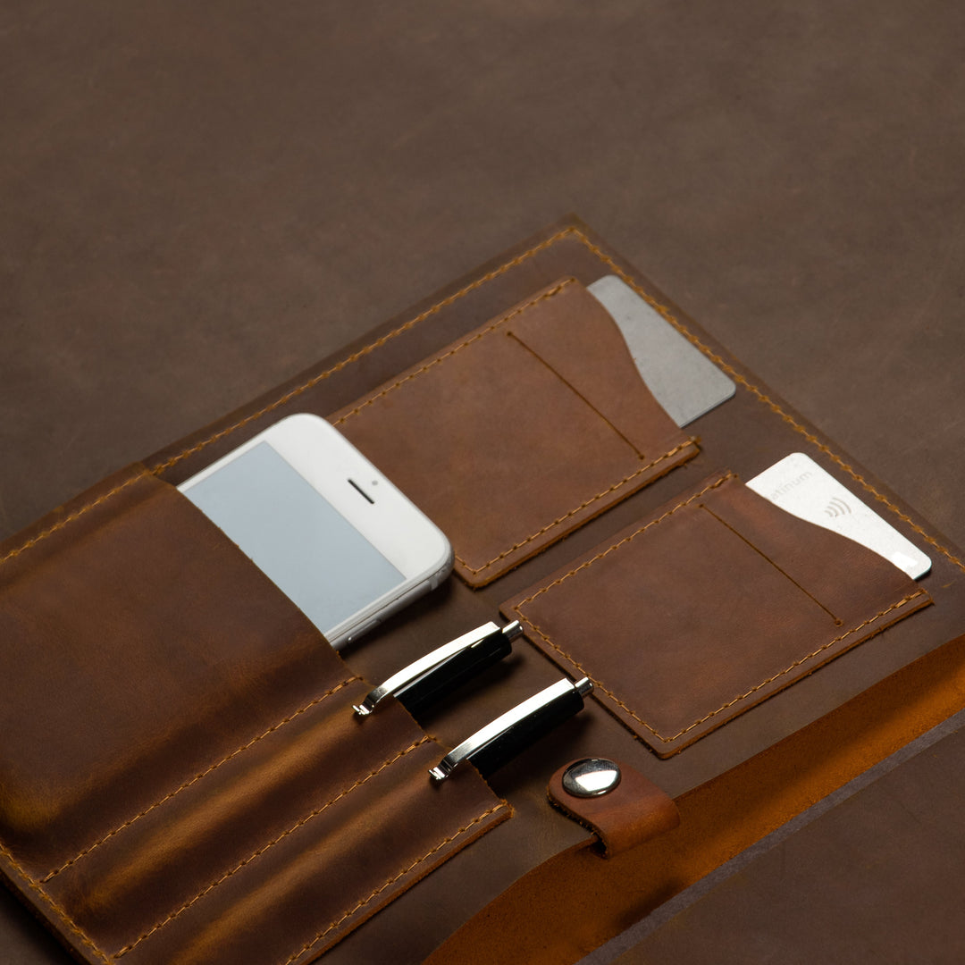 Handmade Leather Document Organizer