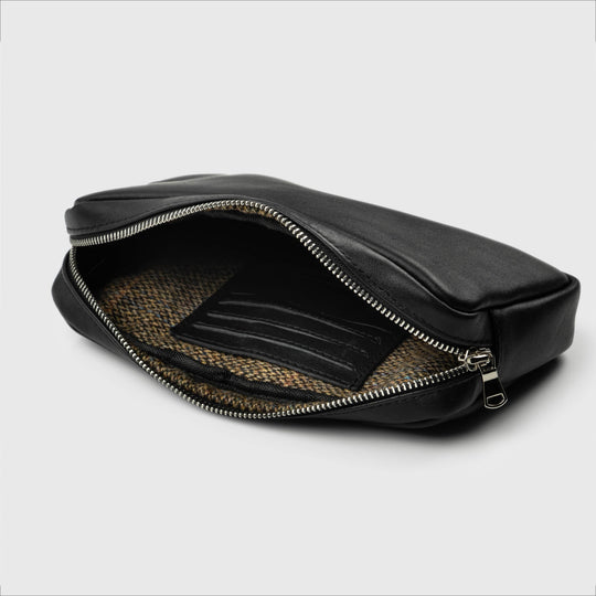 Leather Travel Organizer Bag