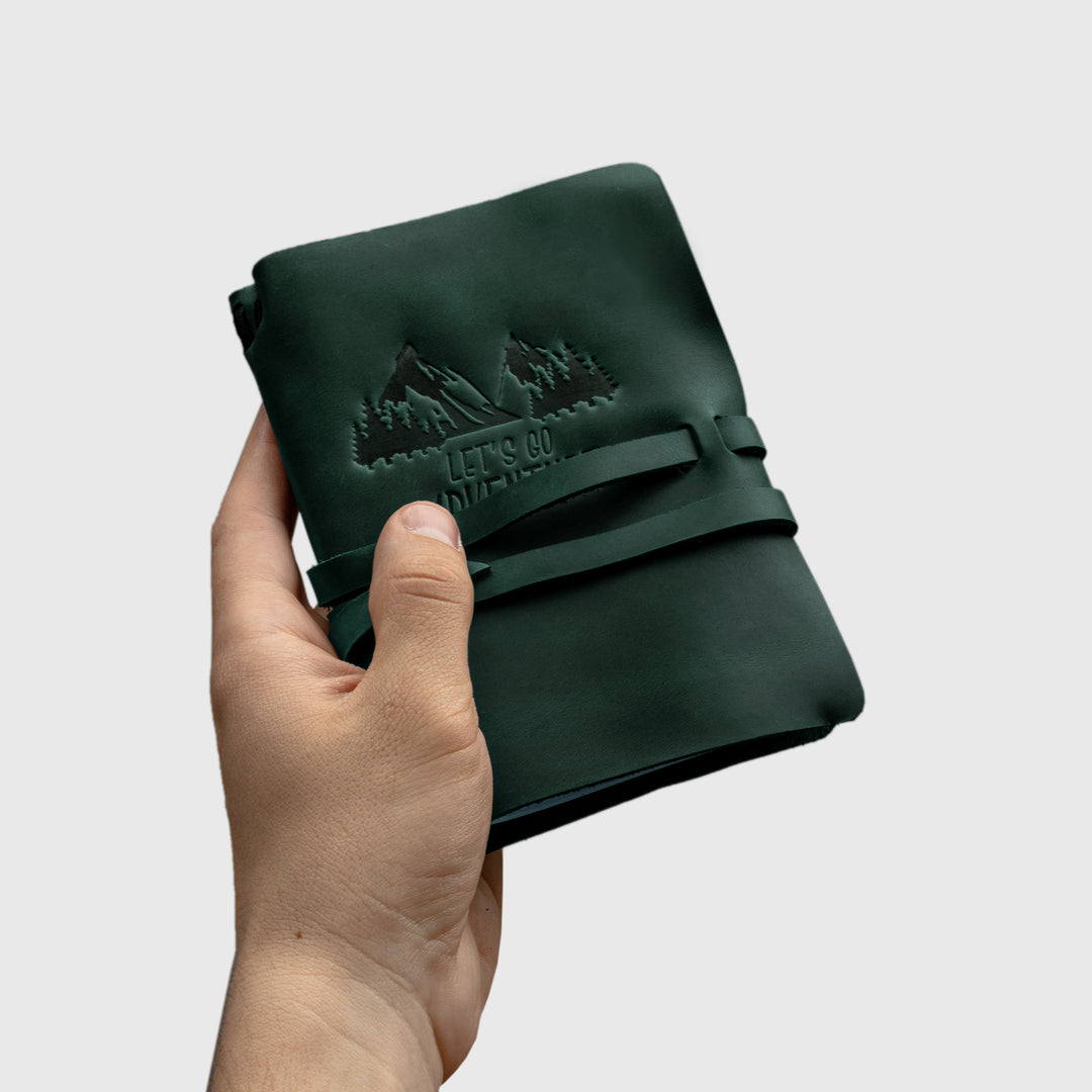 personalized leather journals for him