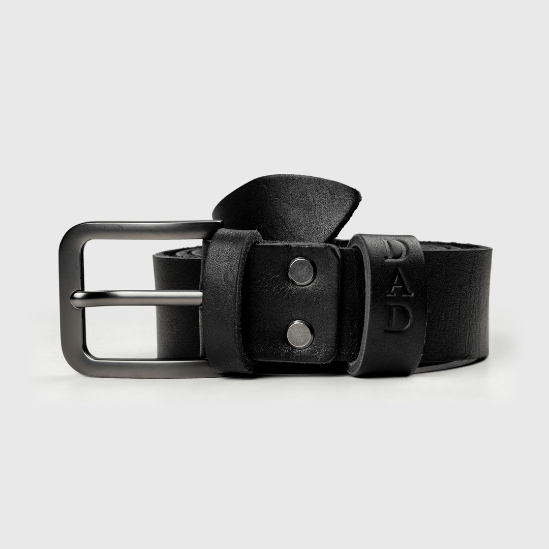 High Quality Black Leather Belts For Jeans
