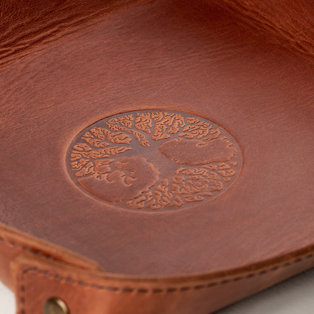 Leather Valet Tray Gift for Men