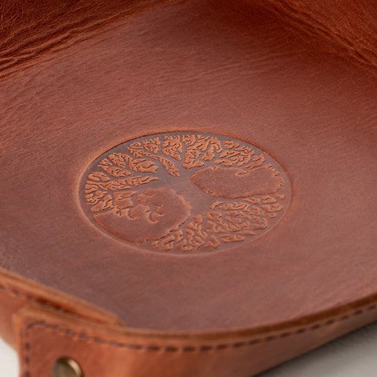 Leather Valet Tray Gift for Men