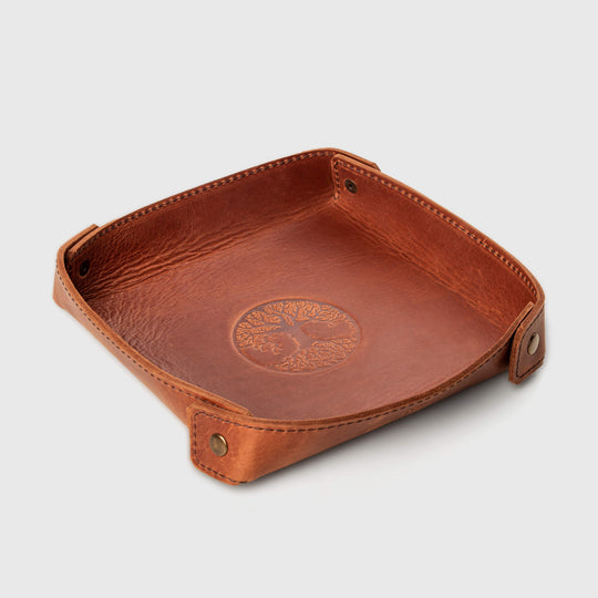 Leather Valet Tray Gift for Men