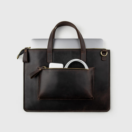 leather bag for macbook air
