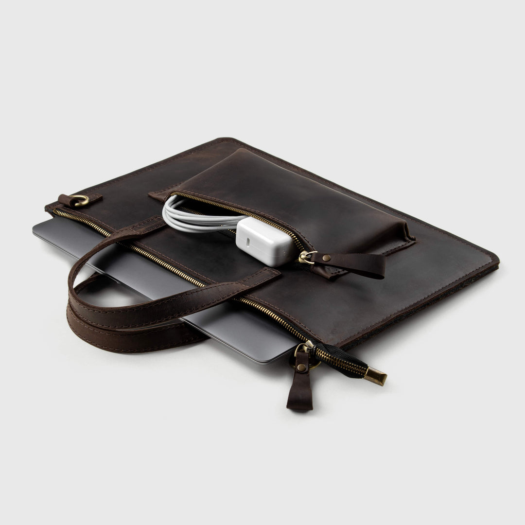 leather bag for laptop 17''
