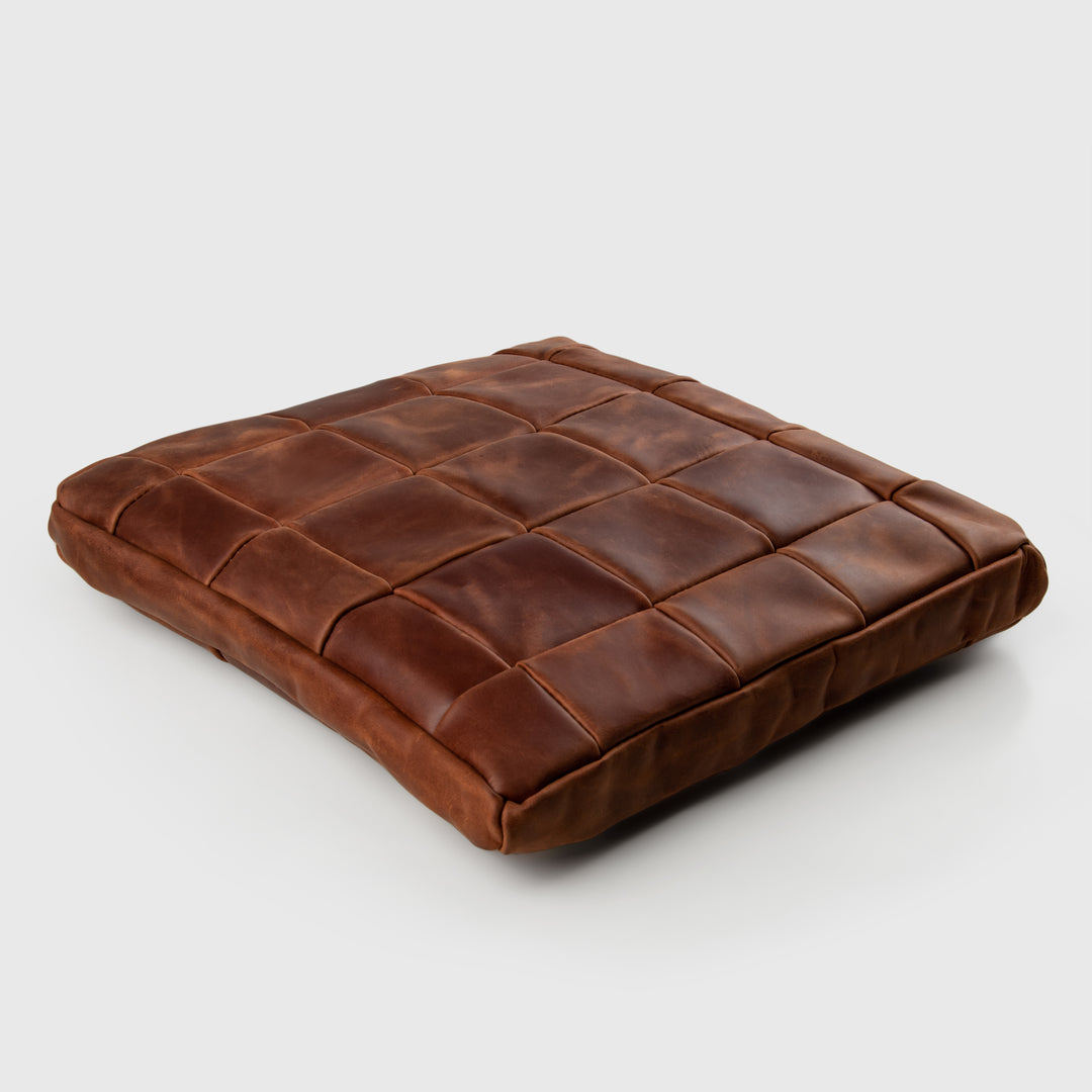 Leather seat cushions for dining chairs