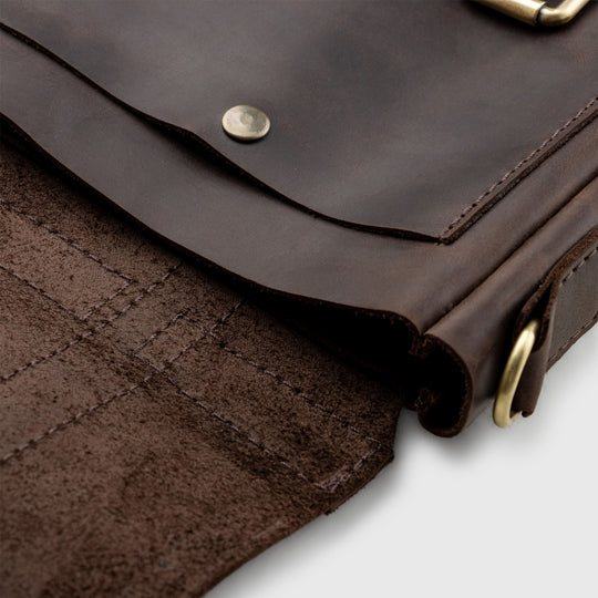 Mens Messenger Bag With Flap