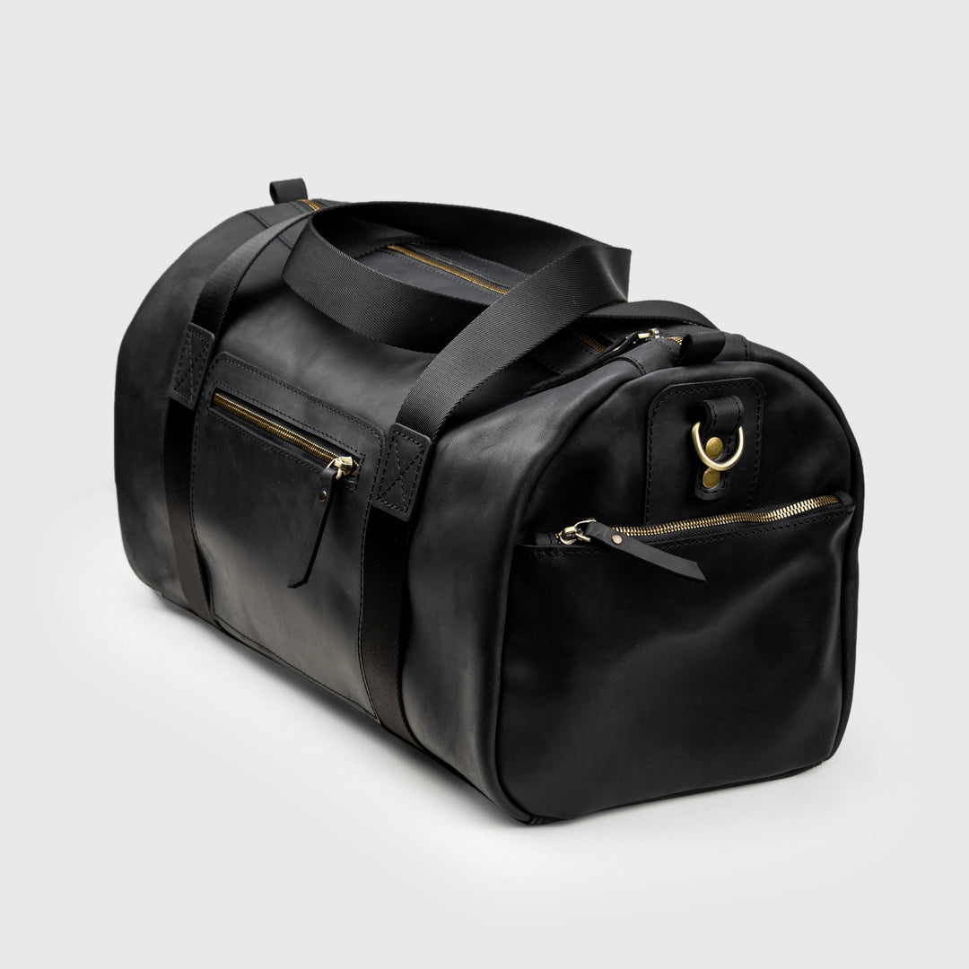 leather travel bag women's