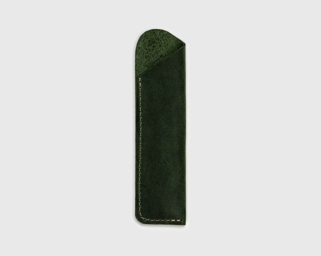 Leather single pen case