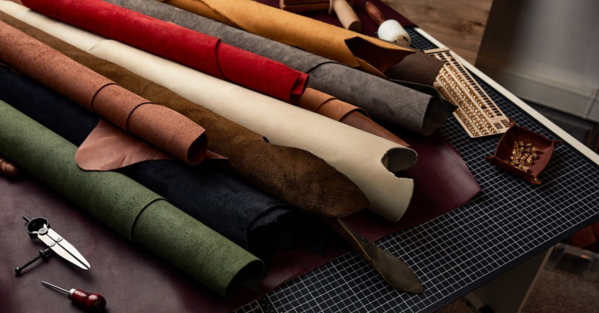 Different types of leather