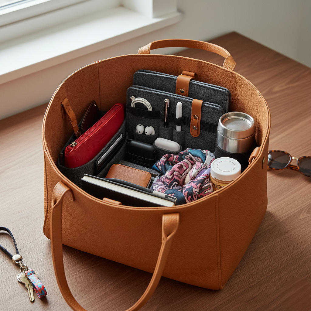 How to Organize a Leather Bag So You Find Things Quickly?
