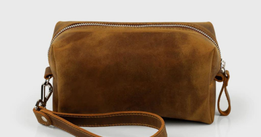 Trendy leather cosmetic bags for fashion enthusiasts